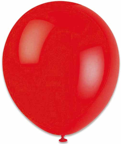 Red Latex Balloons 12" - 50 Pack