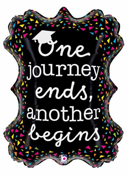 Huge Grad Foil Balloon