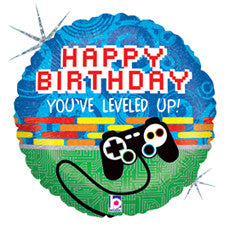 Level Up Birthday Balloon
