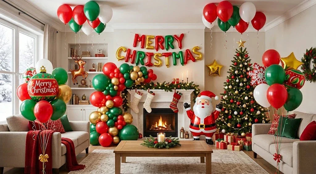 Christmas Balloons & Holiday Party Decorations Delivery in Canada: Make December Magical