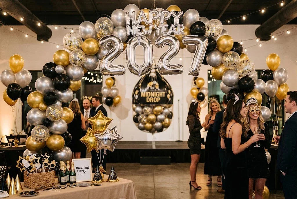 New Year's Eve Balloons & Party Supplies Deliver in Canada