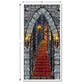 Medieval Castle Entrance Door Cover 30" x 5' Indoor/Outdoor Decor