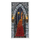 Medieval Castle Entrance Door Cover