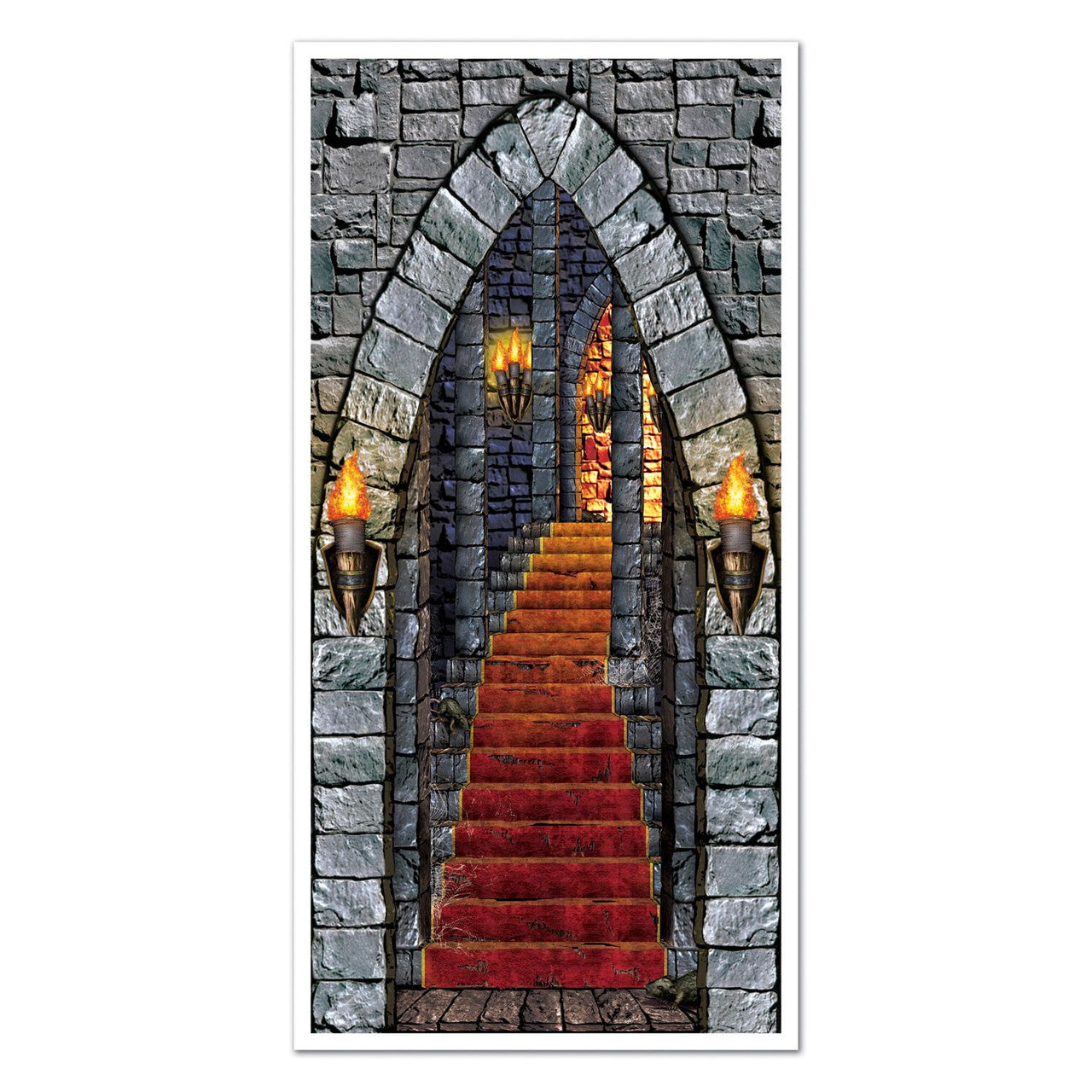 Medieval Castle Entrance Door Cover