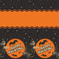 Plastic Vintage Halloween Happy Haunting Party Table Cover Tablecloth 54" x 108"