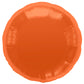 orange round shape foil balloon