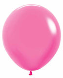 Sempertex 18" Neon Pink Magenta Latex Balloon
