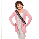 Officially Retired and Fabulous Satin Fabric Sash 1/PC