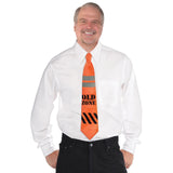 Over the Hill Construction Tape Tie 1/CT