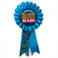 World's Greatest Dad Rosette Pin