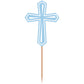Communion Cross Party Picks - Blue 36/PCS
