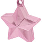 Pink Star Electroplated Balloon Weight