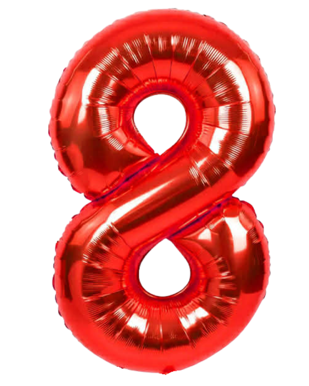 34” Number Balloon Red Trico