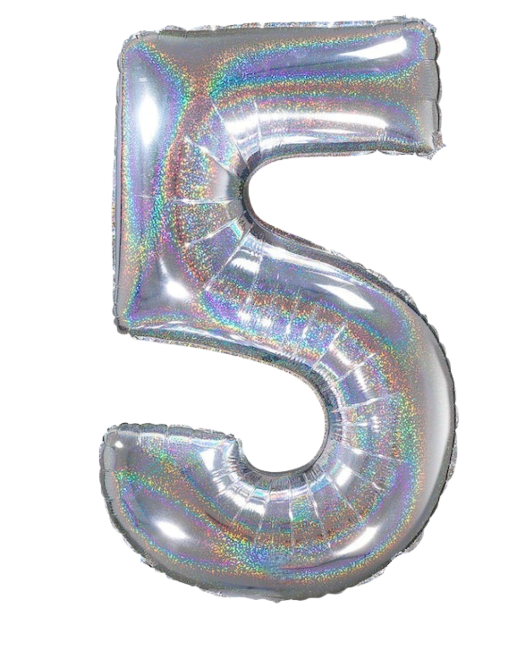 26" Foil  Balloon Number Holographic