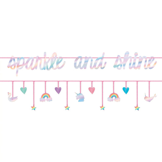 Magical Rainbow Birthday Banner