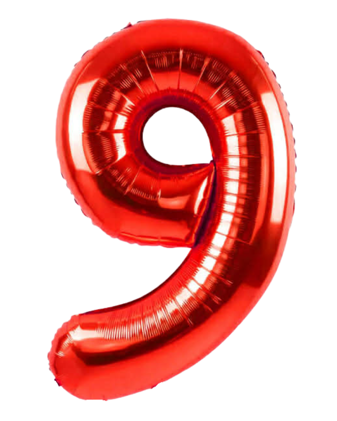 34” Number Balloon Red Trico