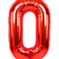 34” Number Balloon Red Trico