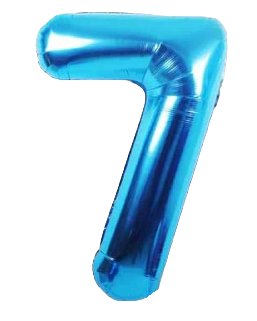 34” Number Balloon Blue Trico