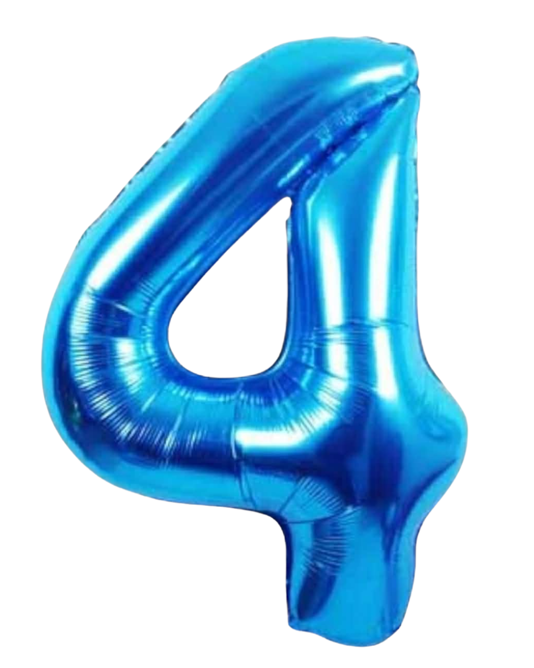 34” Number Balloon Blue Trico
