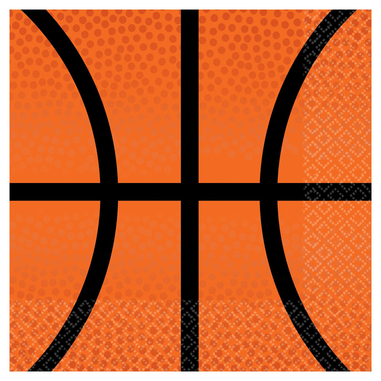 Nothin' But Net Basketball Beverage Napkins 16/CT