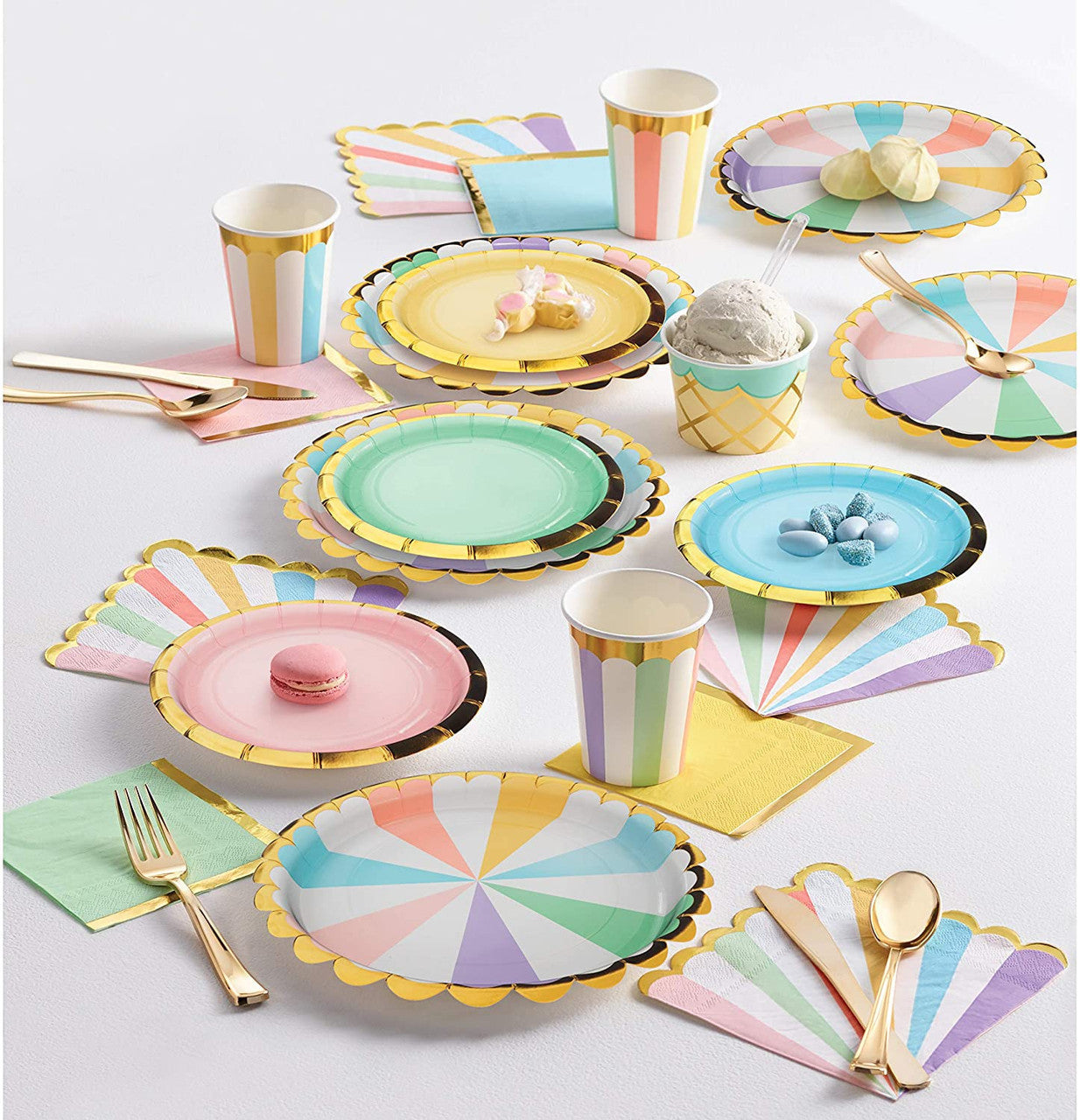Bundle pic of pastel celebrations deccorations