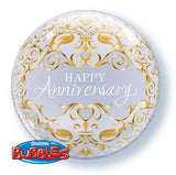Happy Anniversary Bubble Balloon