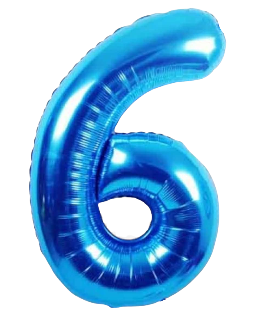 34” Number Balloon Blue Trico