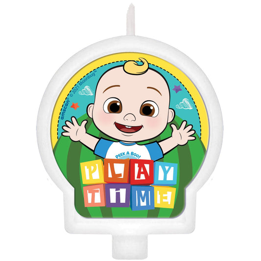 Cocomelon Play Time Birthday Party Cake Candle