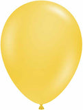 Tuftex 11" Latex Balloon Blossom Goldenrod