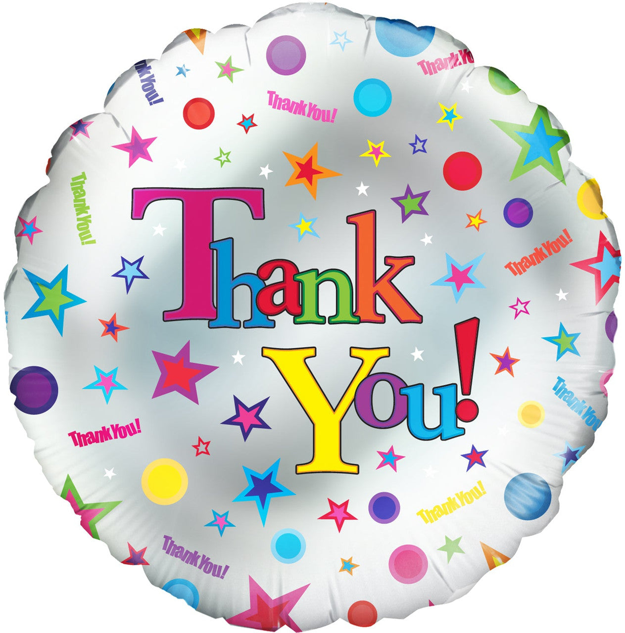 Thank You Round Foil Balloon