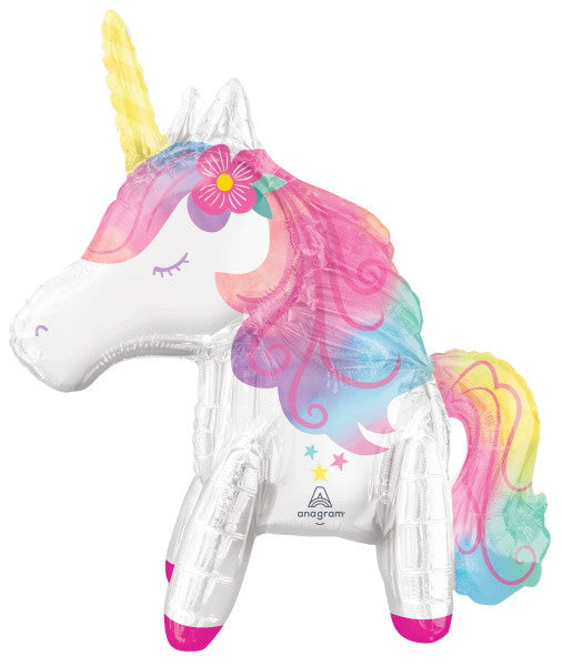 Enchanted Unicorn 25" Mini Shape Little Air-Filled Balloon
