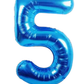 34” Number Balloon Blue Trico