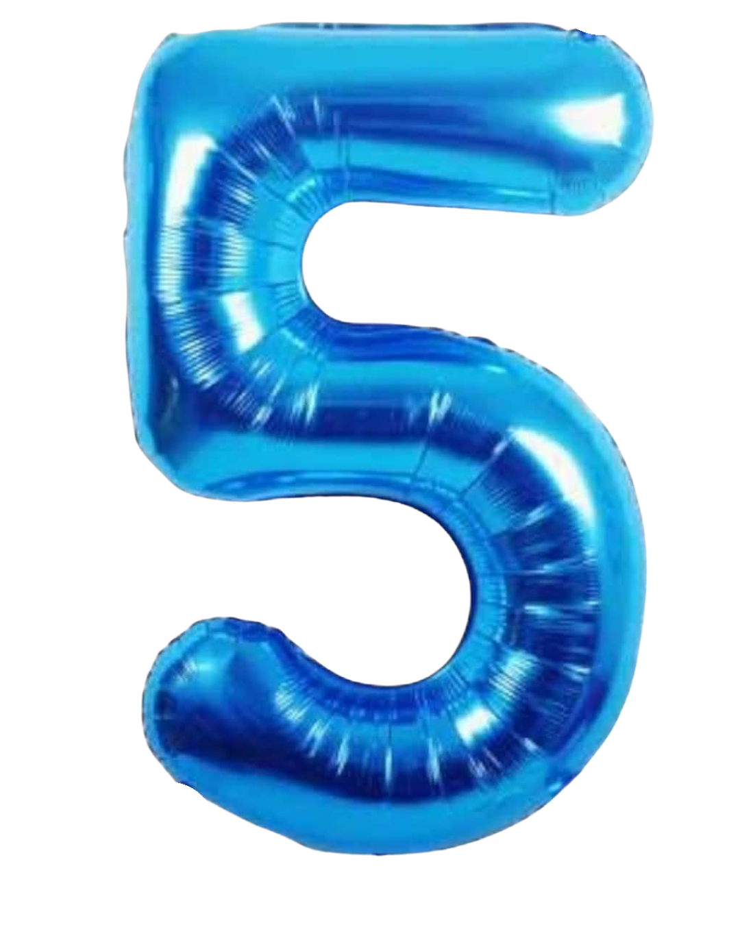 34” Number Balloon Blue Trico