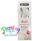 Reusable Plastic Cutlery Frosty Snow White