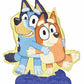 50" Bluey & Bingo Airloonz Air-Fill Balloon Party Decor