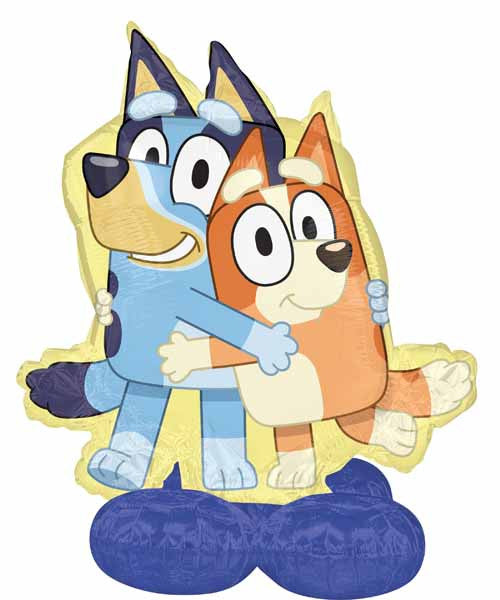 50" Bluey & Bingo Airloonz Air-Fill Balloon Party Decor