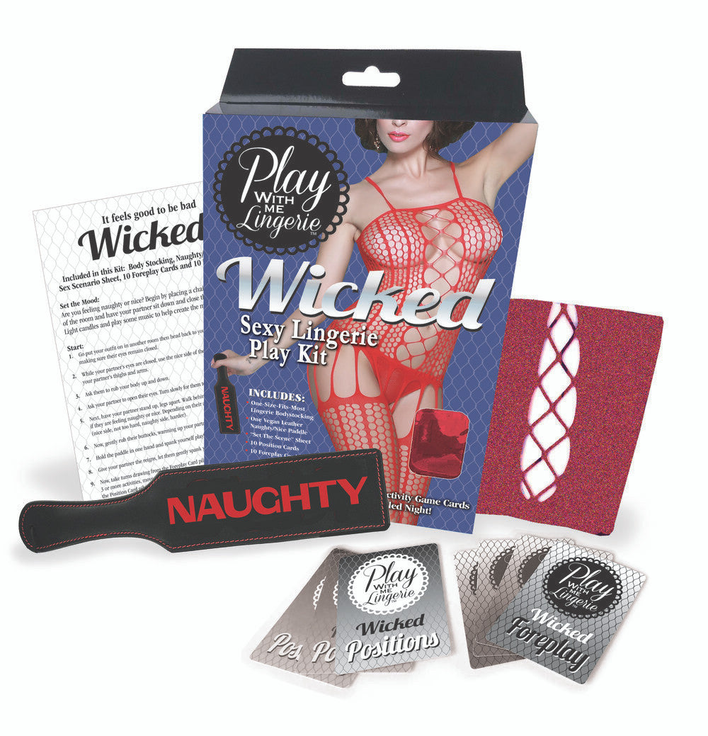 Little Genie Play With Me Lingerie Wicked Sexy Lingerie Play Kit