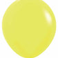 Sempertex 18" Neon Yellow Latex Balloon