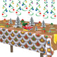 Gingerbread House Christmas Holiday Party Table Cover Tablecloth 54" x 108"