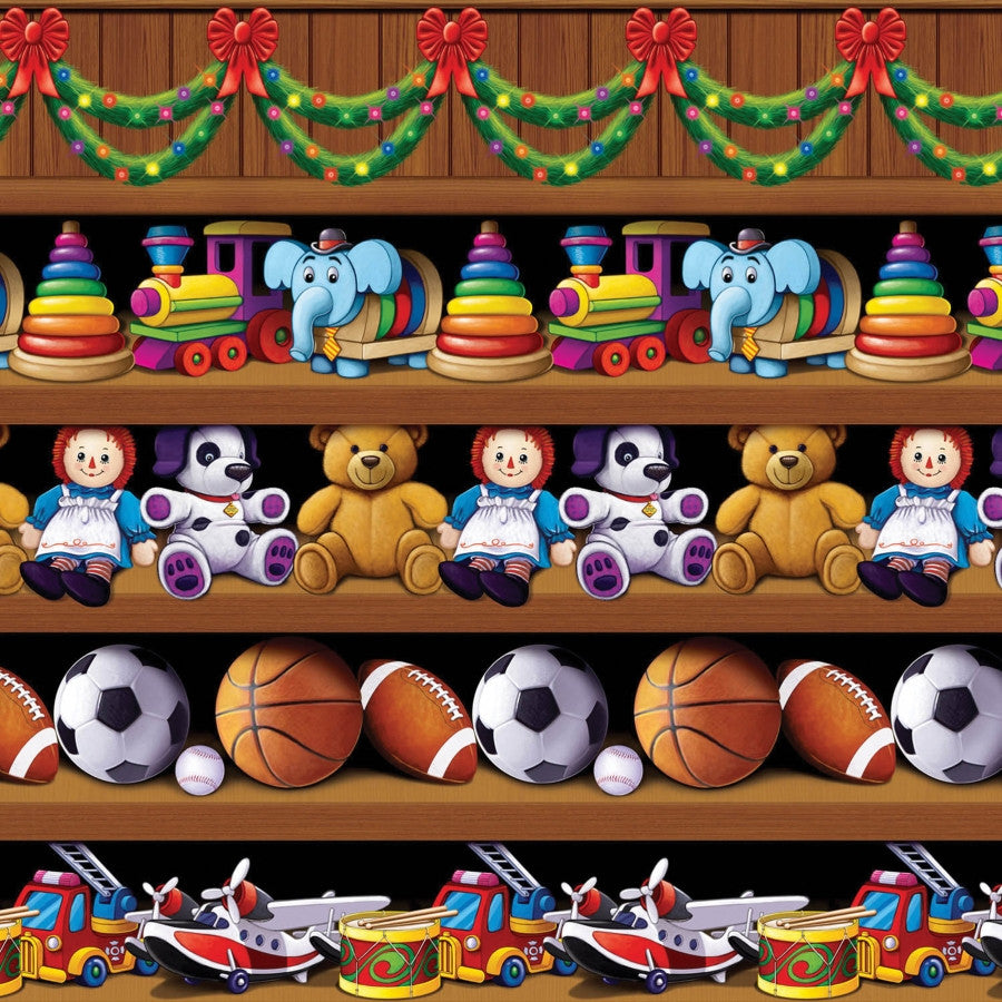 Santas workshop back drop