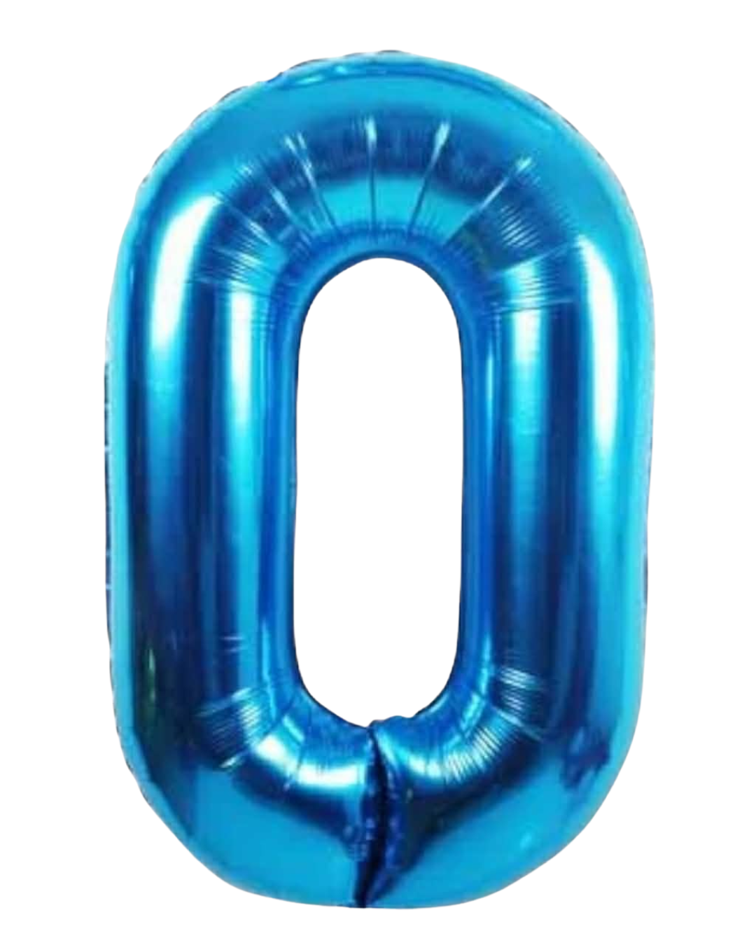 34” Number Balloon Blue Trico