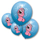 Blue Pecker Balloons 6 Pack Bachelorette Party Favors Naughty Funny Decorations