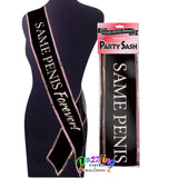 Same Penis Forever Party Sash