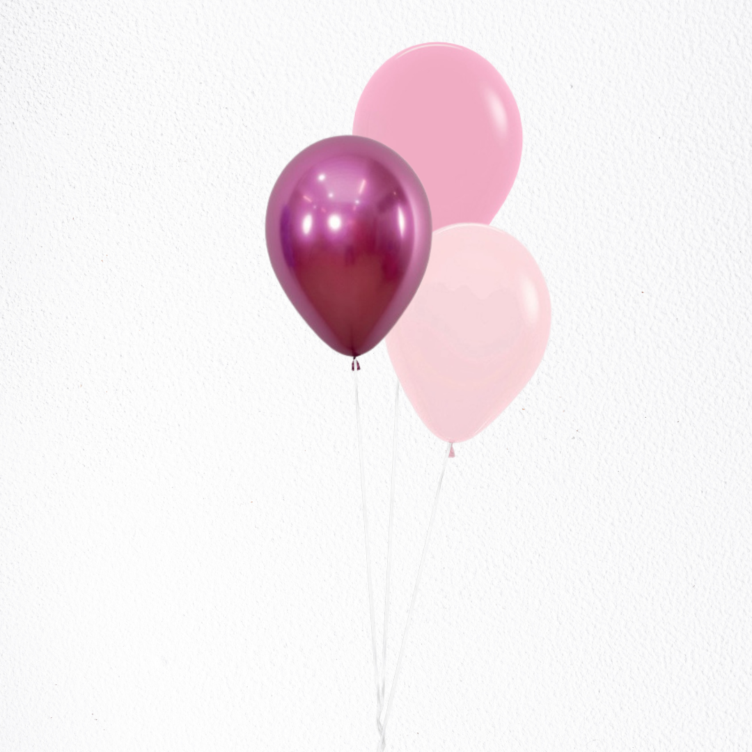 Helium Latex Balloon Bunch