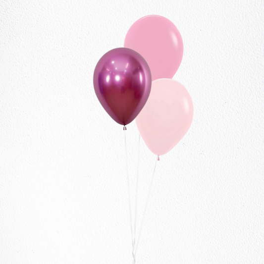 Helium Latex Balloon Bunch