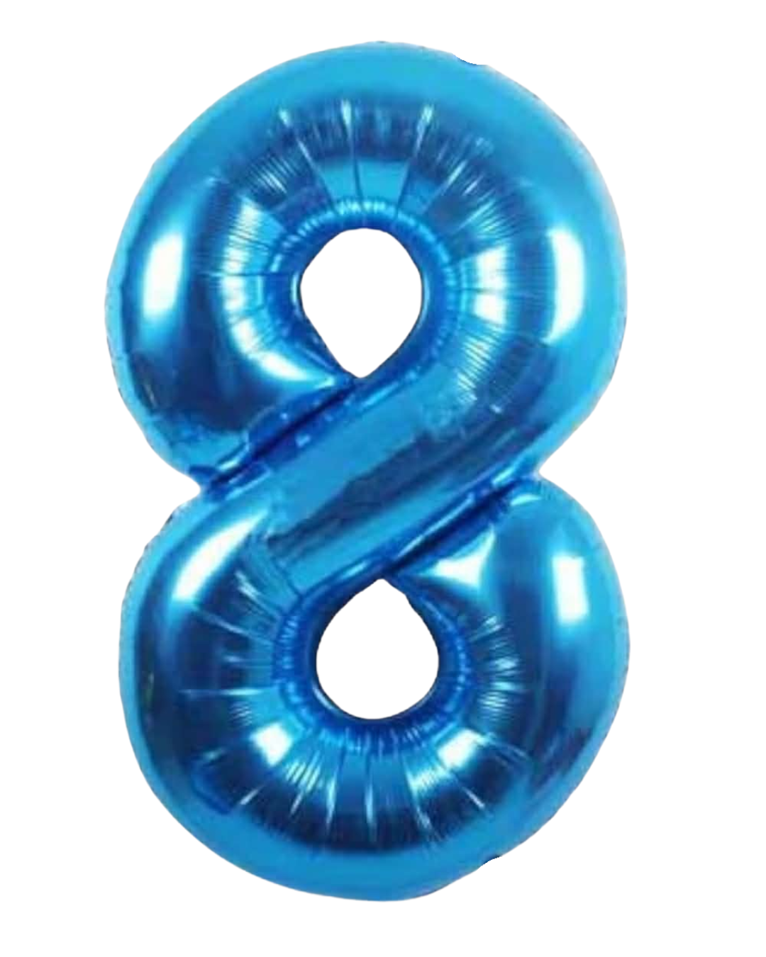 34” Number Balloon Blue Trico