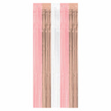 Blush Pink Rose Gold Fringe Decorative Party Door Curtain 8'