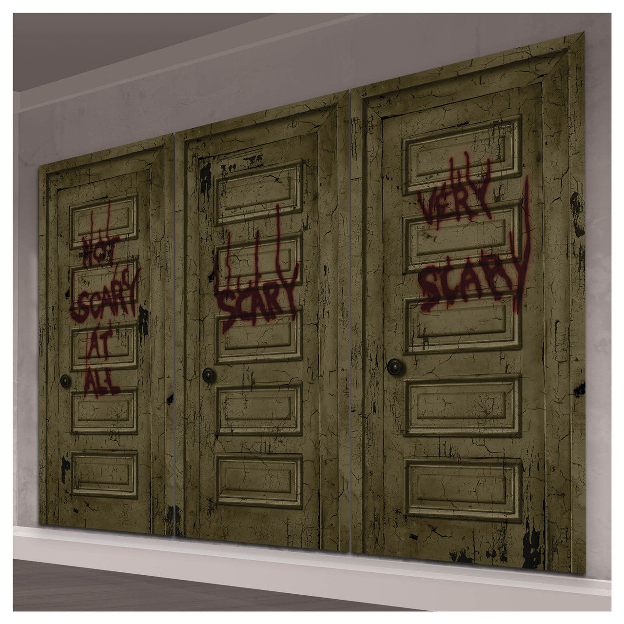 It Pennywise 3 Panel Horror Wall Decoration