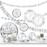 25th anniversary room decorating kit