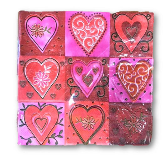 Valentine's Day Napkins